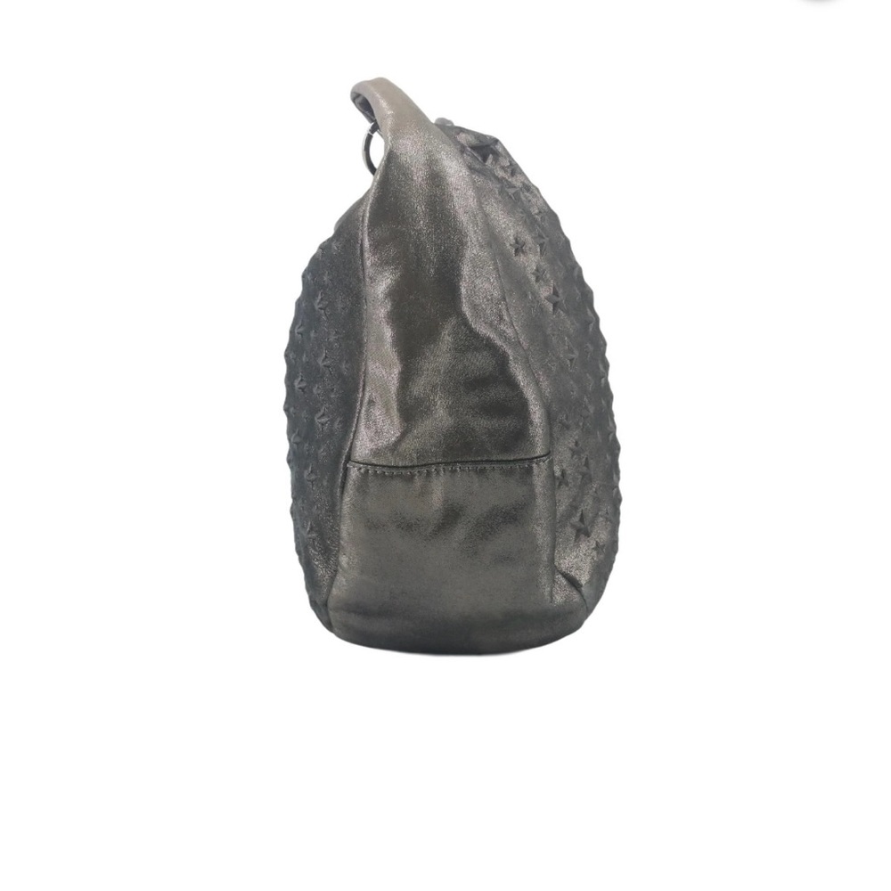 Jimmy Choo Metallic Nappa Leather Star Studded Sky Hobo Bag - Picture 3 of 8